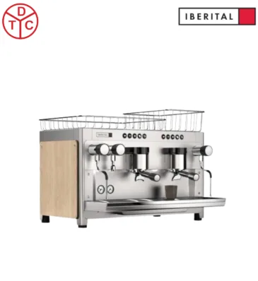 IBERITAL Espresso Machine TANDEM 2 GROUP WOOD