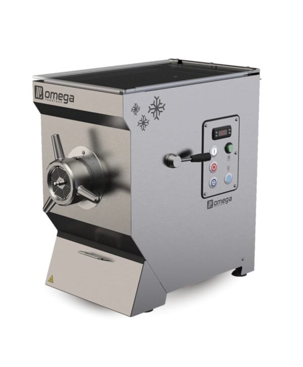 Meat Mincer refrigerated with UV-C sanitizing tools drawer